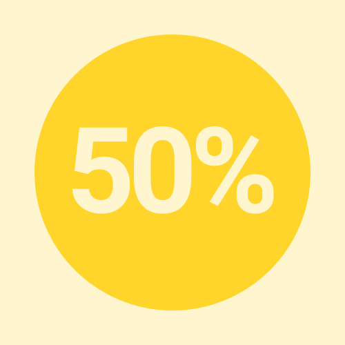 50%-Icon